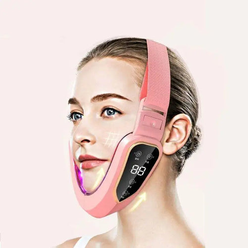Facial Lifting Massager 12 Gears Electric Facial Massager V-Line Face Lifting Slimming Vibration Device Home Use Beauty Tool